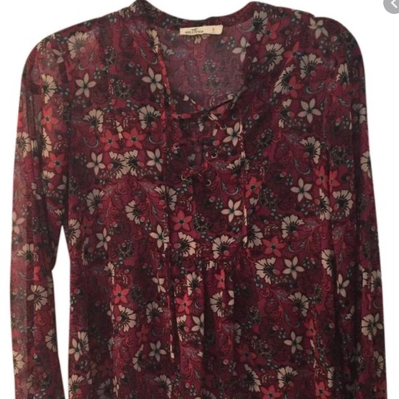 Hollister Tops - Hollister Floral Blouse